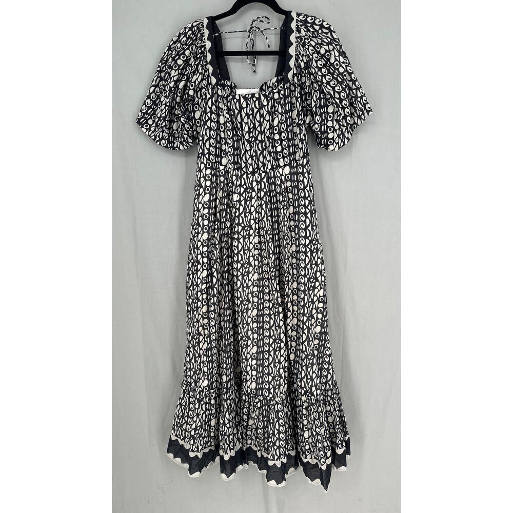Cleobella Black and White Maxi Dress